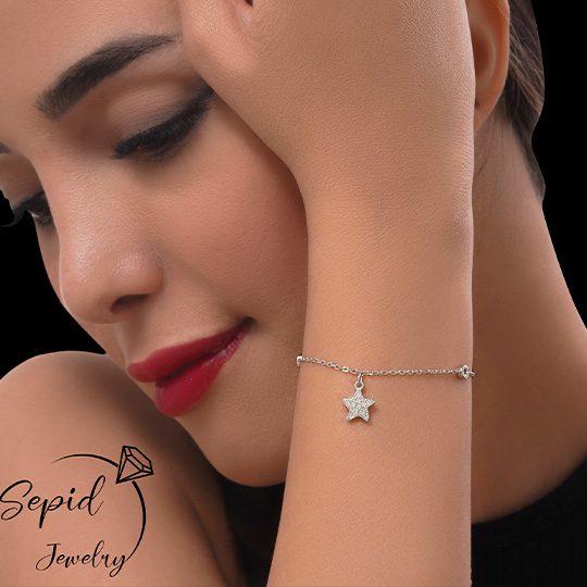 دستبند ستاره دریایی آویز